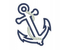 Stickdatei - Anker Satinappli